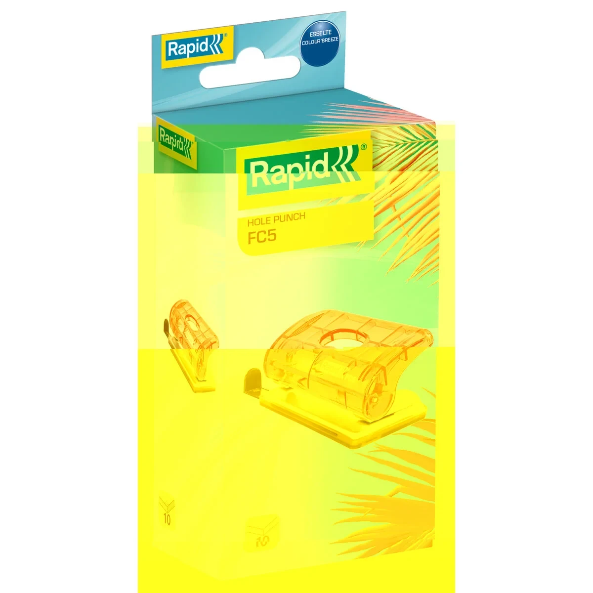 Perforadora Rapid Rapid Colour'Breeze FC5 Coral