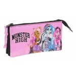 Portatodo Triple Monster High 22 x 12 x 3 cm