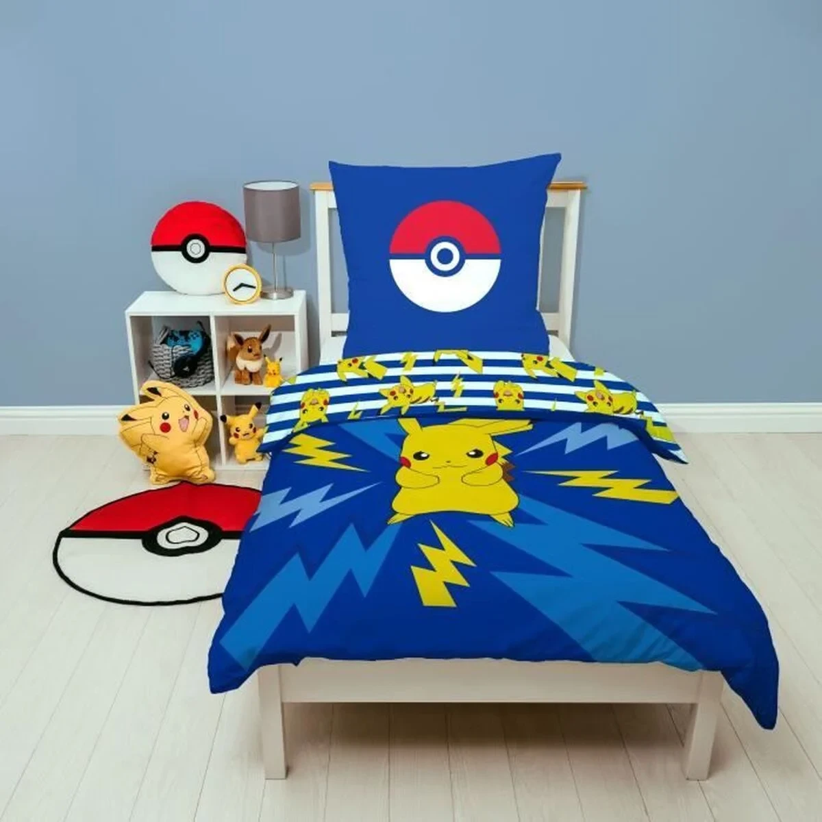 Juego de funda nórdica Pokémon 25 x 6 x 30 cm Multicolor Cama de 140 2 Piezas