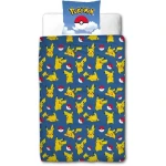 Juego de funda nórdica Pokémon 25 x 4 x 30 cm Multicolor Cama de 140 2 Piezas