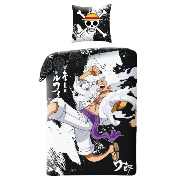 Juego de funda nórdica One Piece 25 x 4 x 30 cm Multicolor Cama de 140 2 Piezas