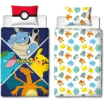 Juego de funda nórdica Pokémon 25 x 4 x 30 cm Multicolor Cama de 140 2 Piezas