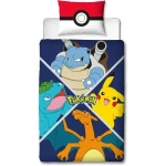 Juego de funda nórdica Pokémon 25 x 4 x 30 cm Multicolor Cama de 140 2 Piezas