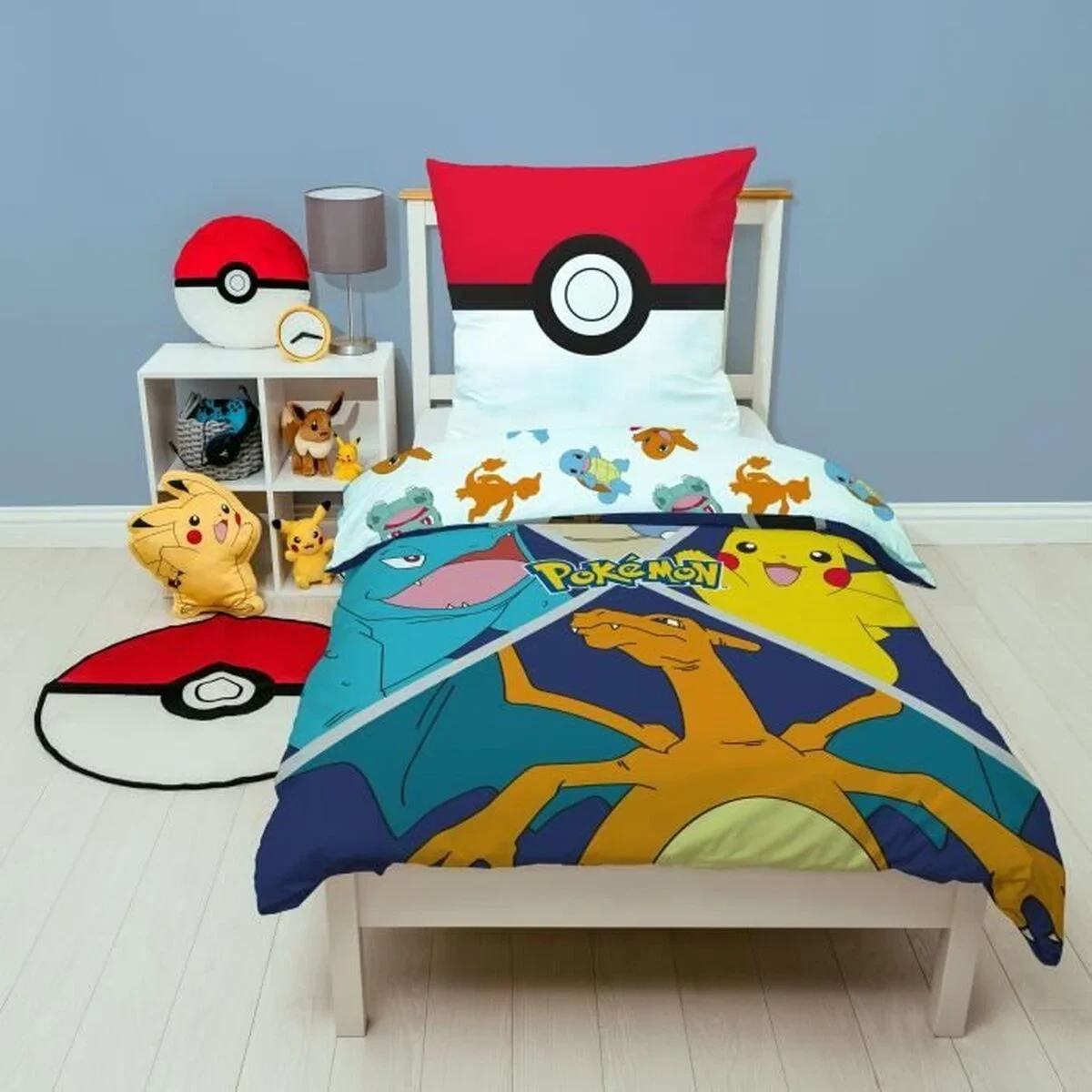Juego de funda nórdica Pokémon 25 x 4 x 30 cm Multicolor Cama de 140 2 Piezas