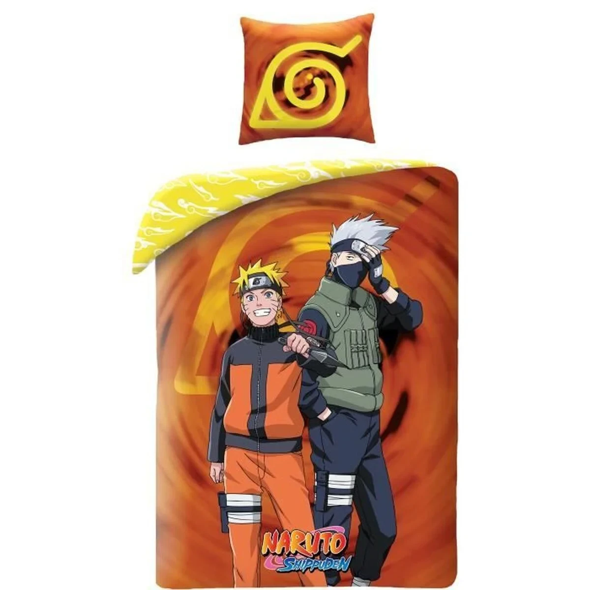 Juego de funda nórdica Naruto Multicolor Cama de 140 2 Piezas
