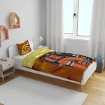Juego de funda nórdica Naruto Multicolor Cama de 140 2 Piezas