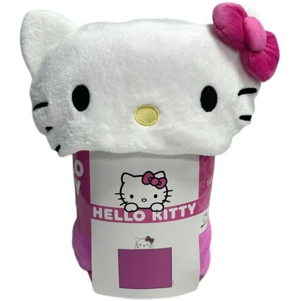 Manta Hello Kitty 22 x 11 x 34 cm Rosa Animal