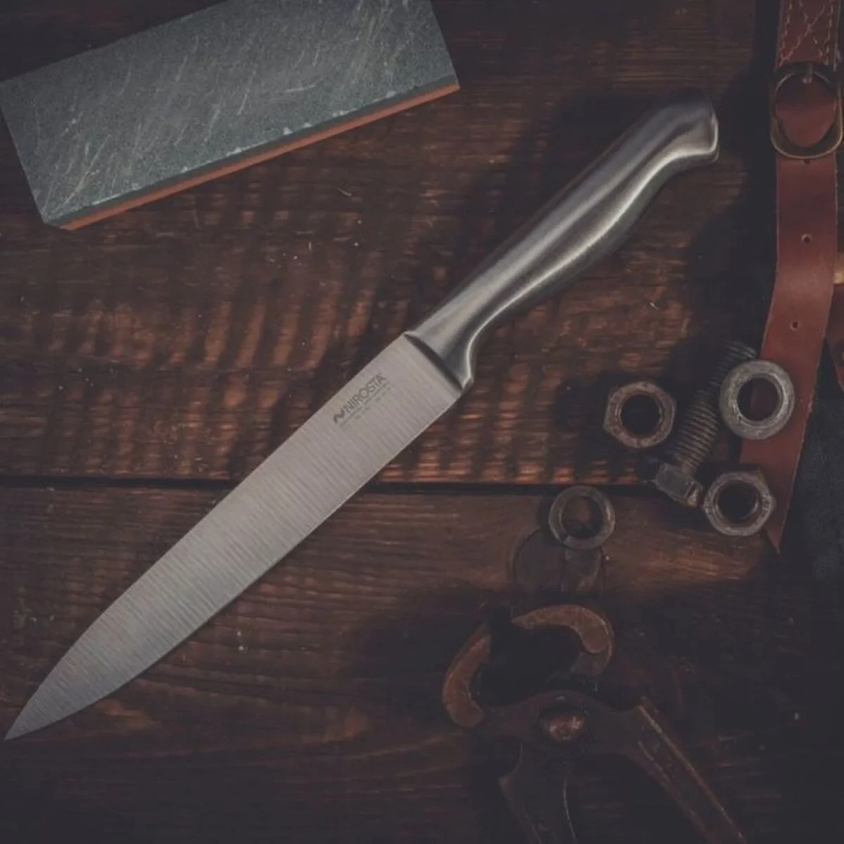 Set de Cuchillos Nirosta Acero Acero Inoxidable