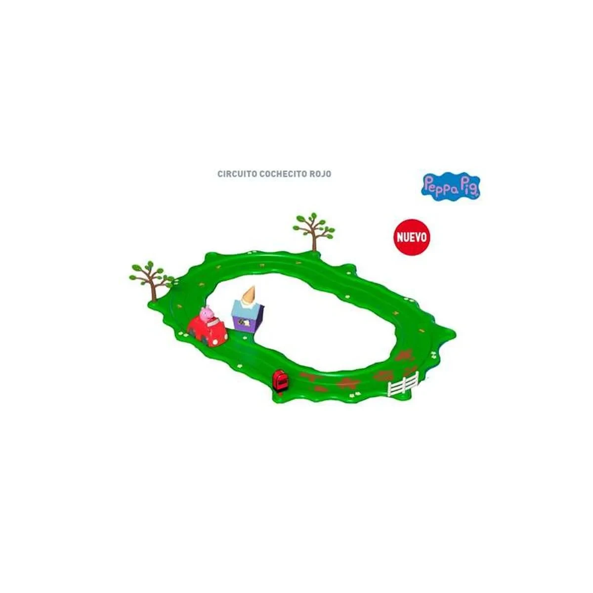 Pista de Carreras Peppa Pig 37 X 26 X 6 CM