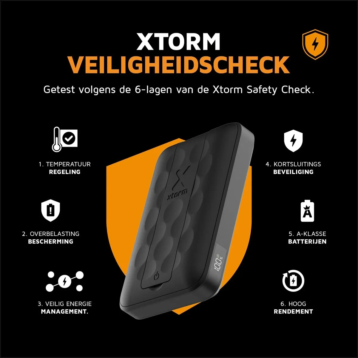Powerbank Xtorm FS5W101 Negro 10000 mAh 38,5 WH