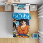 Juego de funda nórdica Dragon Ball 24 x 4 x 30 cm Multicolor Cama de 140 2 Piezas