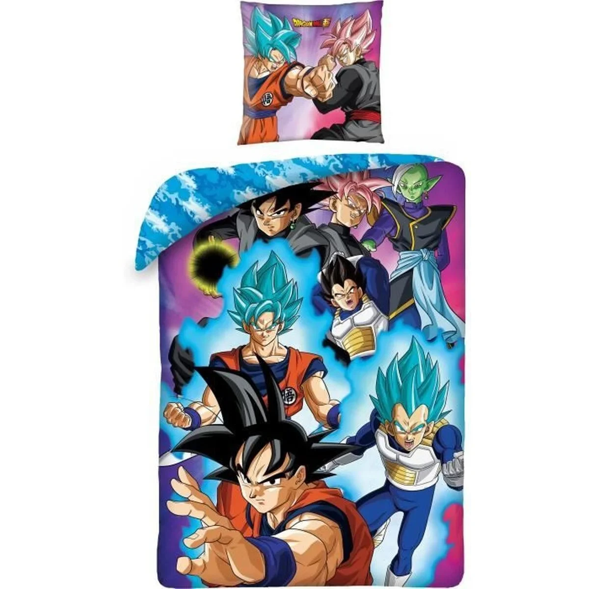 Juego de funda nórdica Dragon Ball 25 x 5 x 29 cm Multicolor Cama de 140 2 Piezas