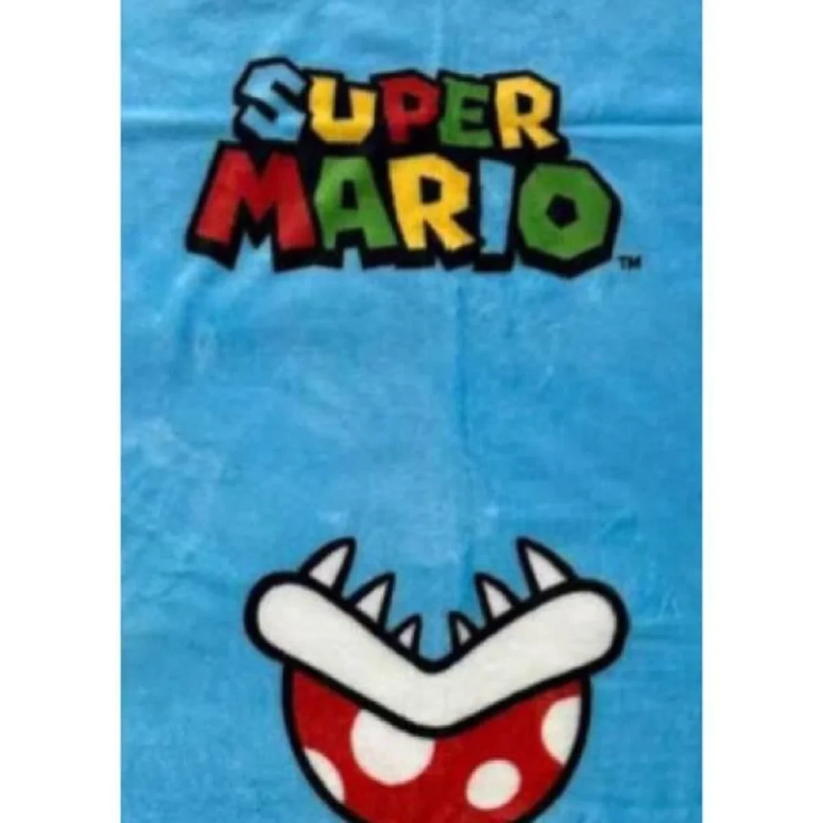 Manta Mario Bros 24 x 14 x 26 cm Negro Animales