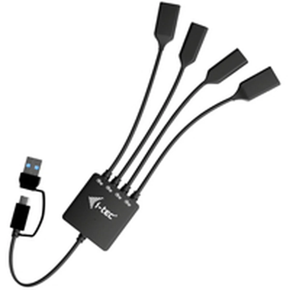 Hub USB i-Tec CACBLHUB2A2C Negro