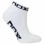 Calcetines Deportivos Nox Logo Blanco 35-39