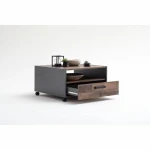 Mesa de Centro Trendteam Gris 70 x 70 x 40 cm