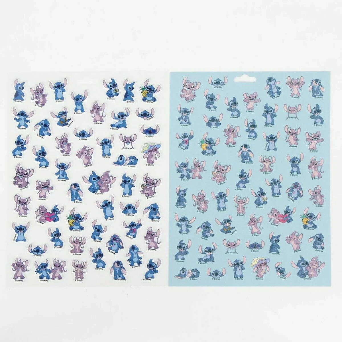 Pegatinas Stitch Azul