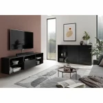 Mueble de TV Negro