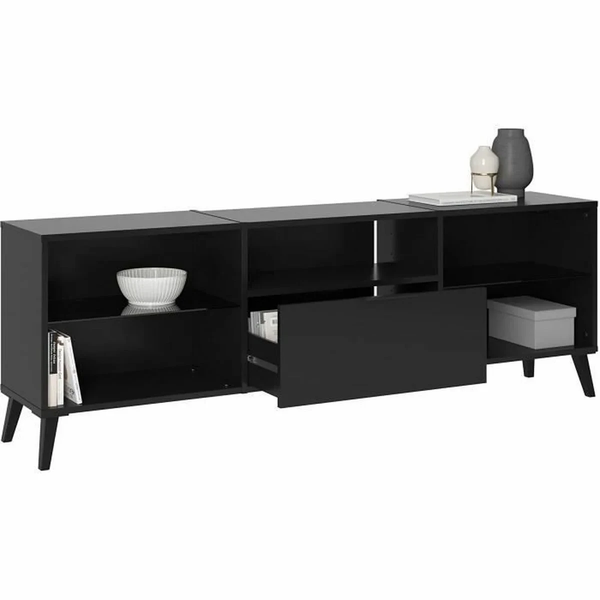Mueble de TV Negro
