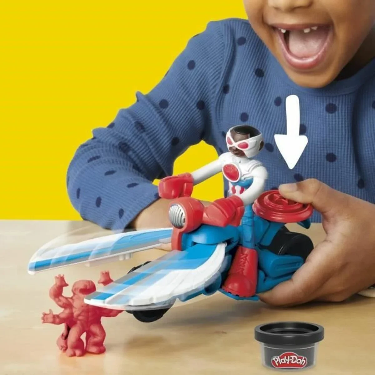 Juego de Plastilina Play-Doh Marvel