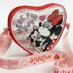 Bolso Bandolera Minnie Mouse Rojo 15,0 x 14,0 x 4,0 cm