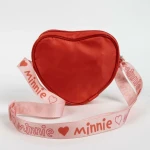 Bolso Bandolera Minnie Mouse Rojo 15,0 x 14,0 x 4,0 cm
