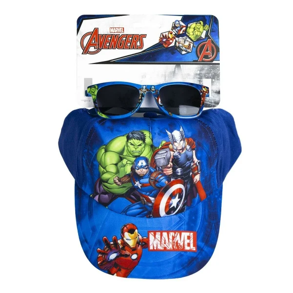 Gafas de Sol Infantiles The Avengers 53 cm Gorra