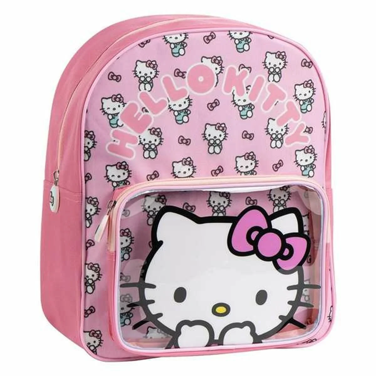 Mochila Escolar Hello Kitty Rosa