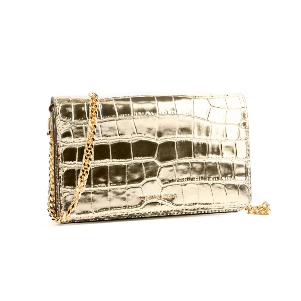 Bolso Bandolera Michael Kors 32F4GJ6C8K-PALE-GOLD Dorado 22 x 14 x 6 cm