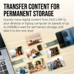 Memoria USB PNY PFDI64GDULINKTYCG Plateado Acero 64 GB