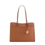Bolso de Hombro Michael Kors 35F4GTVT9L-LUGGAGE Marrón 37 x 28 x 12 cm