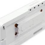 Reloj de Pared con Termómetro Hama 00222224 Blanco Negro