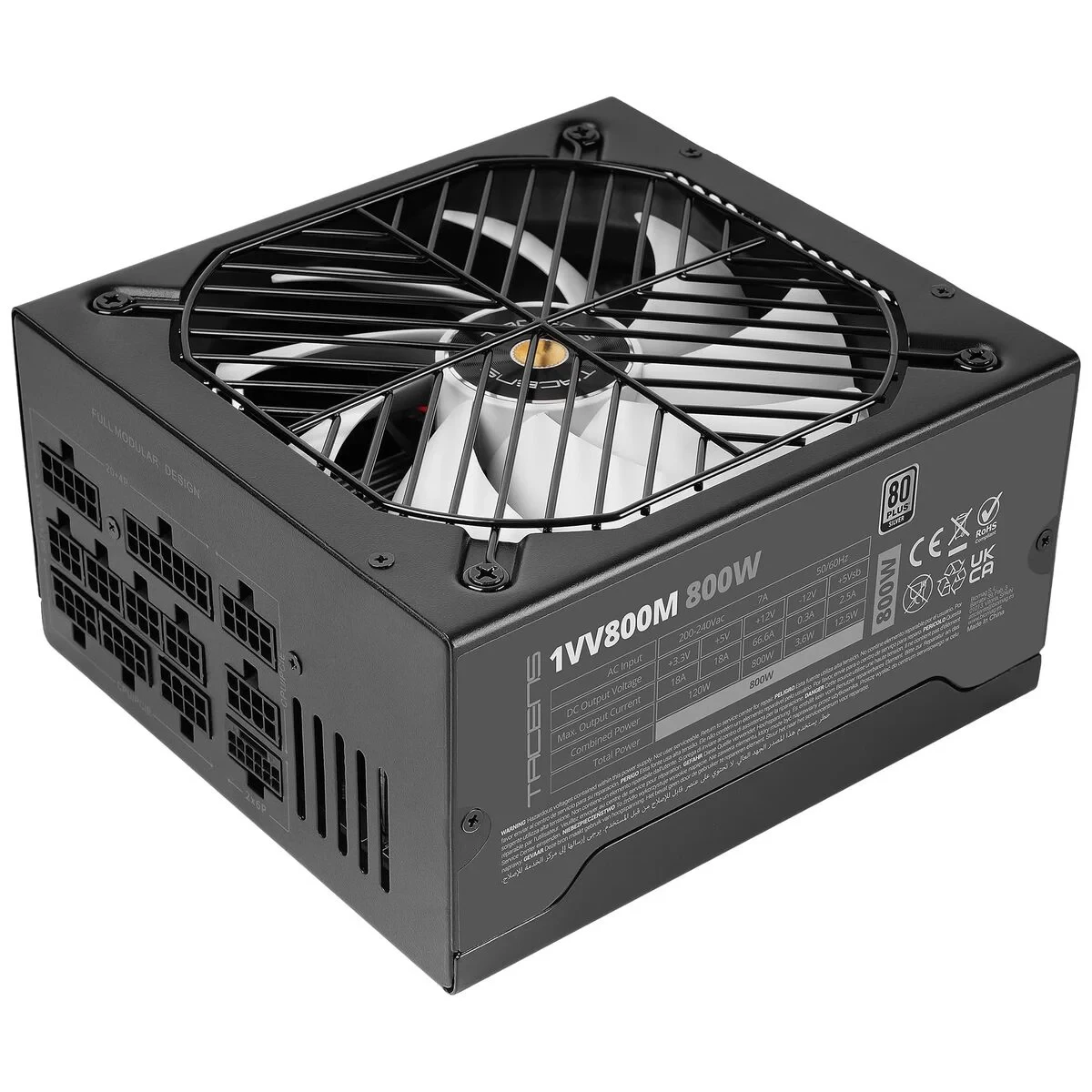 Fuente de Alimentación Tacens 1VV800M ATX 800 W