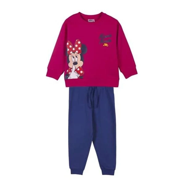 Chándal Infantil Minnie Mouse Fucsia 7 Años
