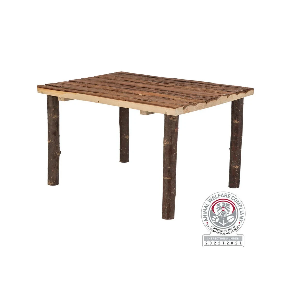 Juguete para Roedores Trixie Marrón Corteza de árbol 45 × 27 × 35 cm Plataforma