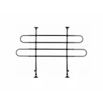 Barrera de seguridad Trixie Negro 85-140 cm 75-110 cm