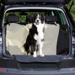 Funda Protectora de Coche para Mascotas Trixie Negro Beige 180 x 130 cm