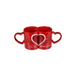 Juego de Tazas Out of the Blue Rojo (2 Unidades)