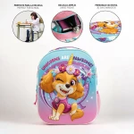 Mochila Escolar The Paw Patrol Rosa 25,0 x 31,0 x 10,0 cm