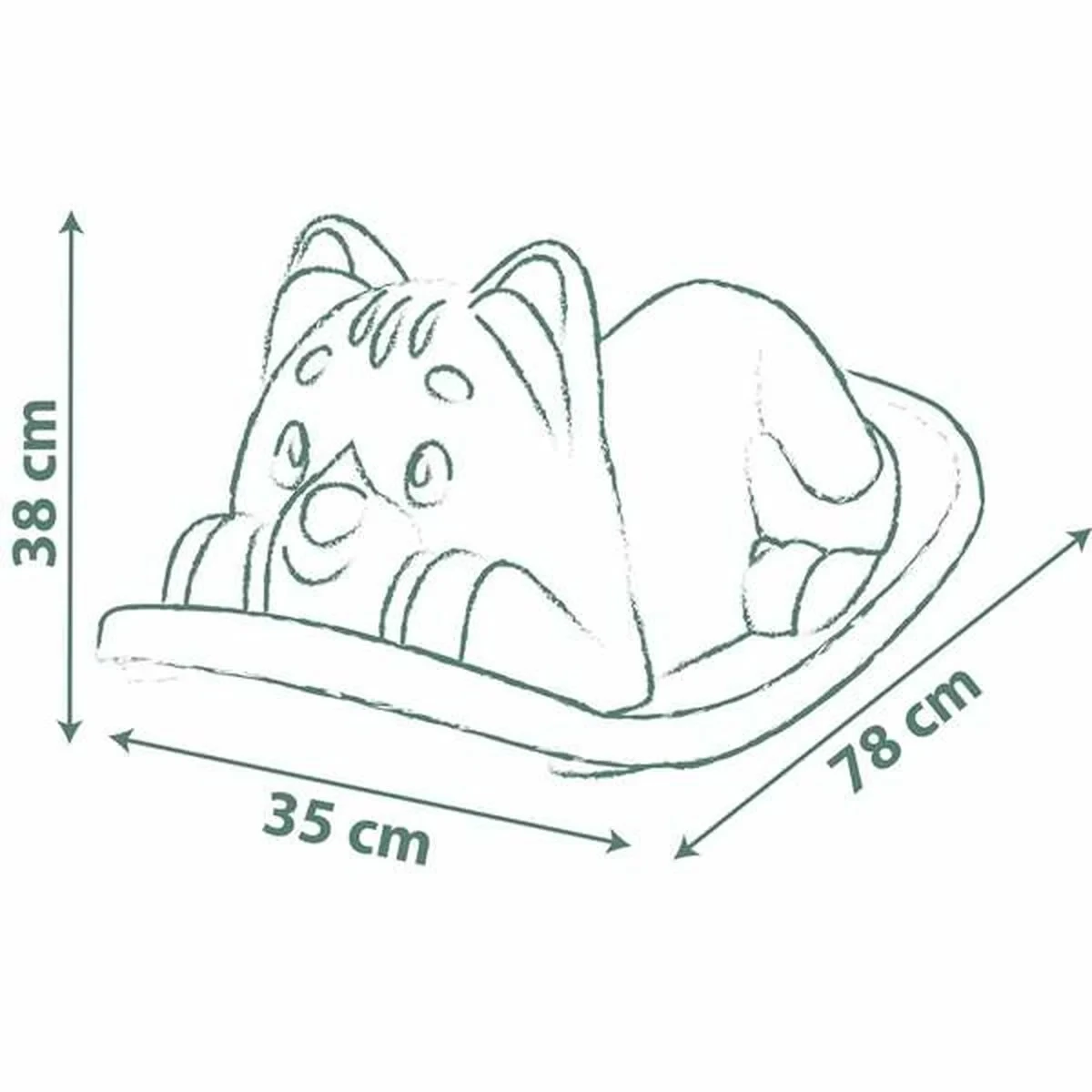 Balancín Smoby Cat Azul