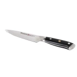 Cuchillo de Cocina Quttin DAMASKUS Negro Plateado 15 cm (2 Unidades)