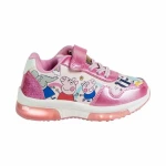 Zapatillas Casual Con LED Peppa Pig Rosa 30