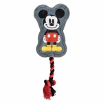 Cuerda Mickey Mouse Negro Juguete para perros