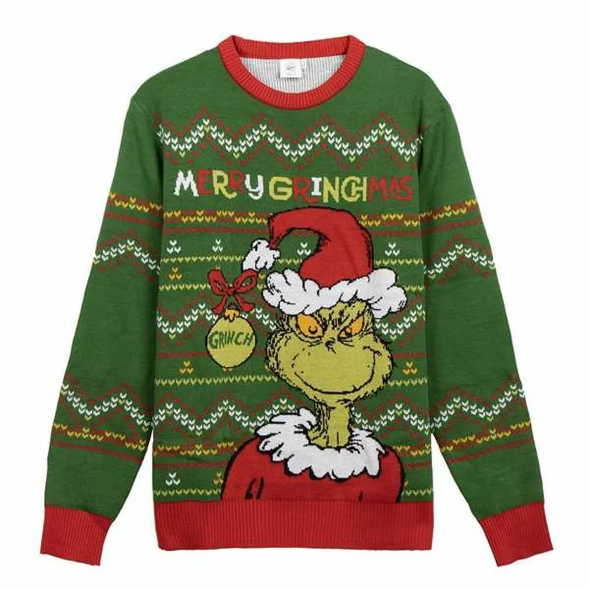 Jersey Hombre The Grinch Verde S