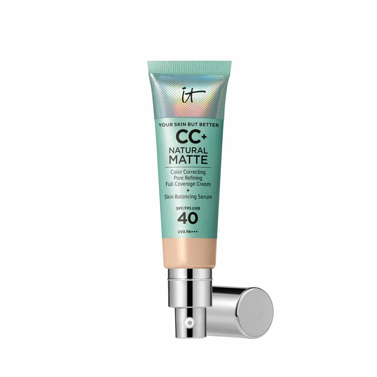 Base de Maquillaje Cremosa It Cosmetics CC+ NATURAL MATTE Fair light Spf 40 32 ml