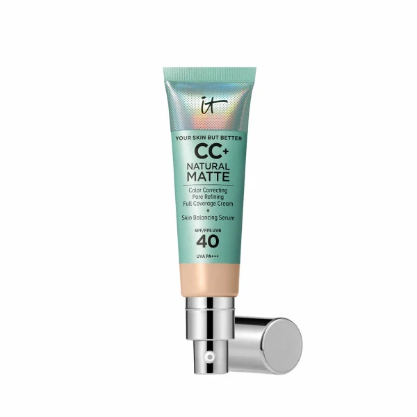 Base de Maquillaje Cremosa It Cosmetics CC+ NATURAL MATTE Fair light Spf 40 32 ml