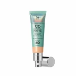 Base de Maquillaje Cremosa It Cosmetics CC+ NATURAL MATTE Light Medium Spf 40 32 ml