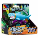 Coche de Fricción Moltó Beast Wheels Multicolor