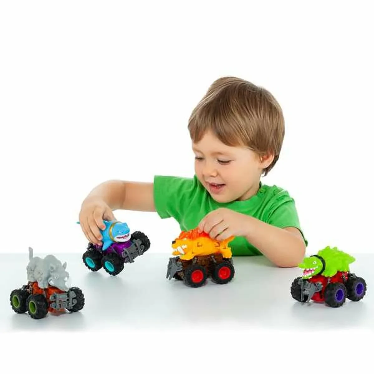 Coche de Fricción Moltó Beast Wheels Multicolor