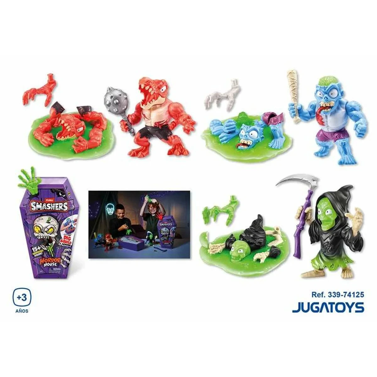 Figura de Acción Zuru  Smashers Horror House 30 x 15 cm 35 x 15 cm